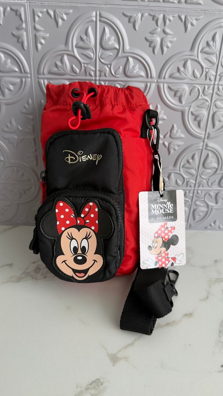Disney Minnie Mouse Primark Insulated Bottle Holder Bag NEW